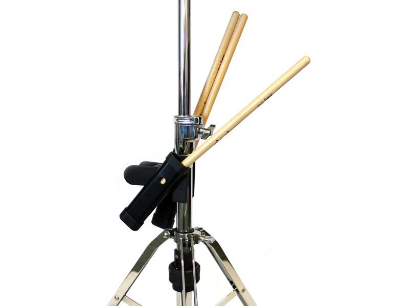 Stagg DSH Stick Depot, Stockhalter mit Klammer für 2 Paar Sticks, black_00002090_