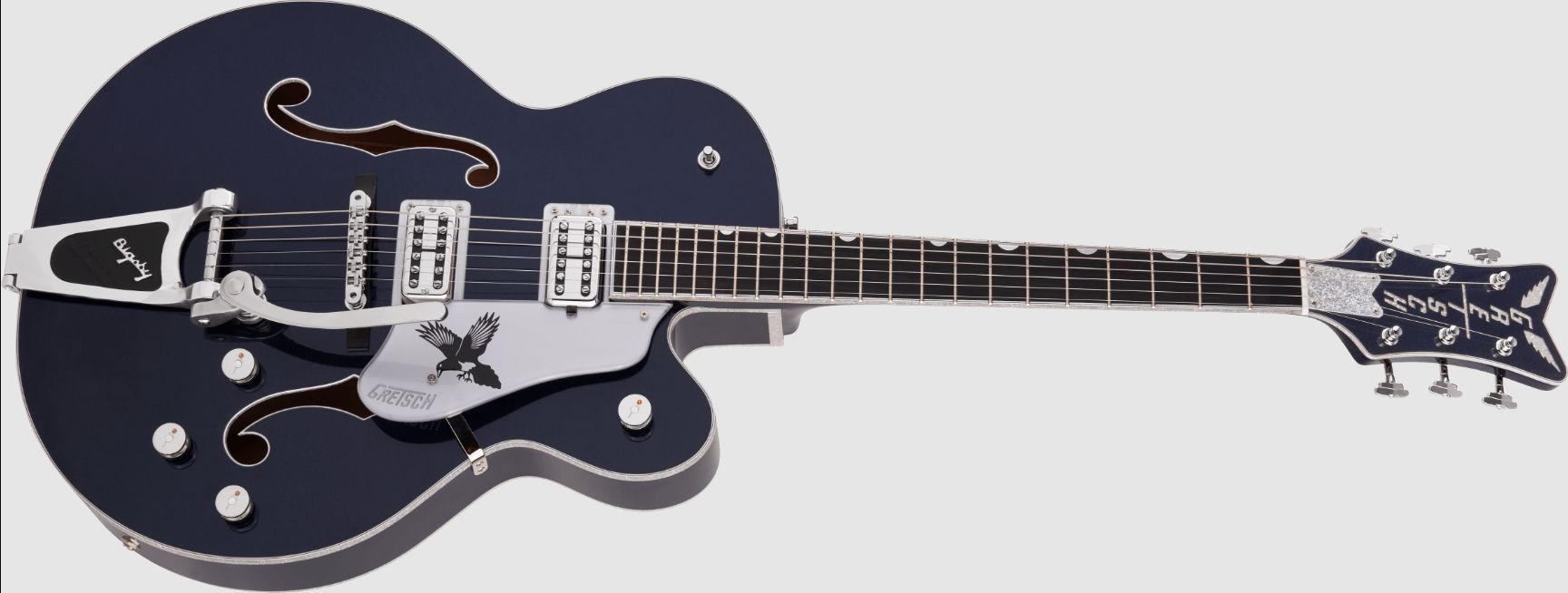 Gretsch G6136T-RR RBB Rich Robinson Signature Magpie mit Bigsby  