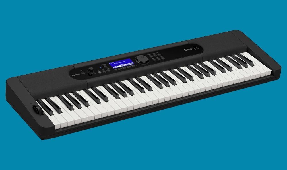 Casio CT-S400BK schwarz Keyboard incl.Netzadapter, USB,