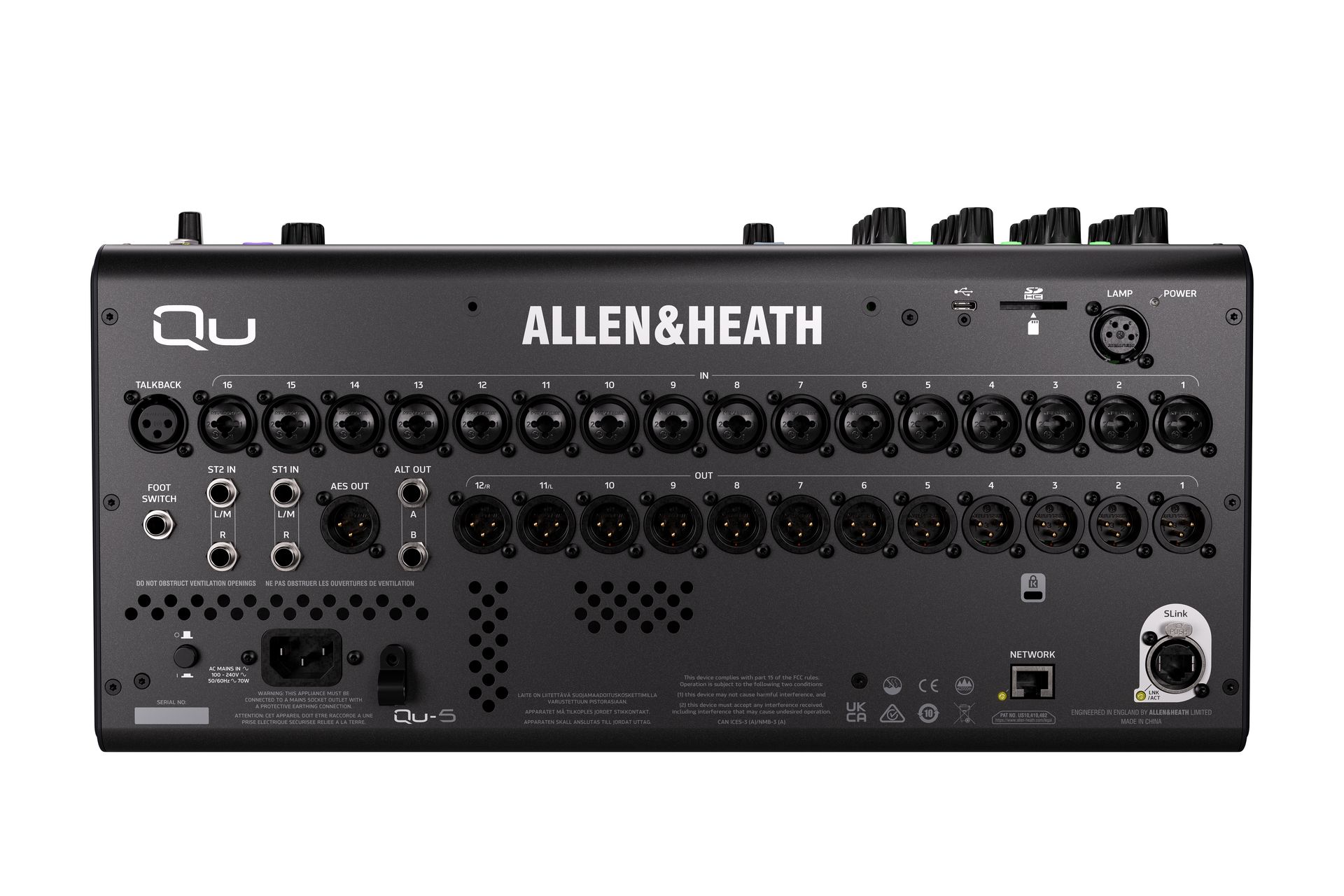 Allen & Heath QU-5  38-Kanal Digitalmixer_00054103_