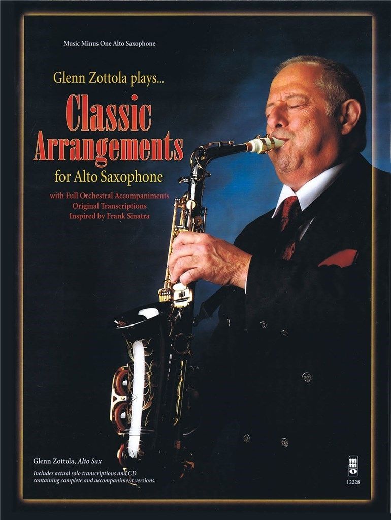 Noten Classic Arrangements for Alto Saxophone Glenn Zottola incl.CD HL 147465