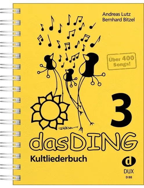 Noten das Ding 3 Kultlieder ein MUSS an jedem Lagerfeuer DUX 88_00013006_