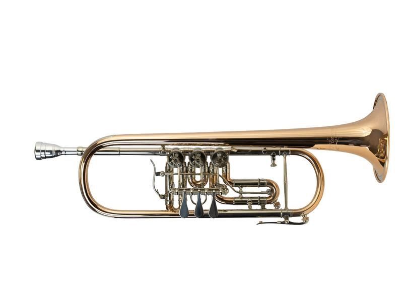 Cerveny CTR-701R B-Konzerttrompete, Goldmessing, incl.Etui u. Zubehör,CVTR701 Cerveny CTR-701R B-Konzerttrompete, Goldmessing, incl.Etui u. Zubehör,CVTR701