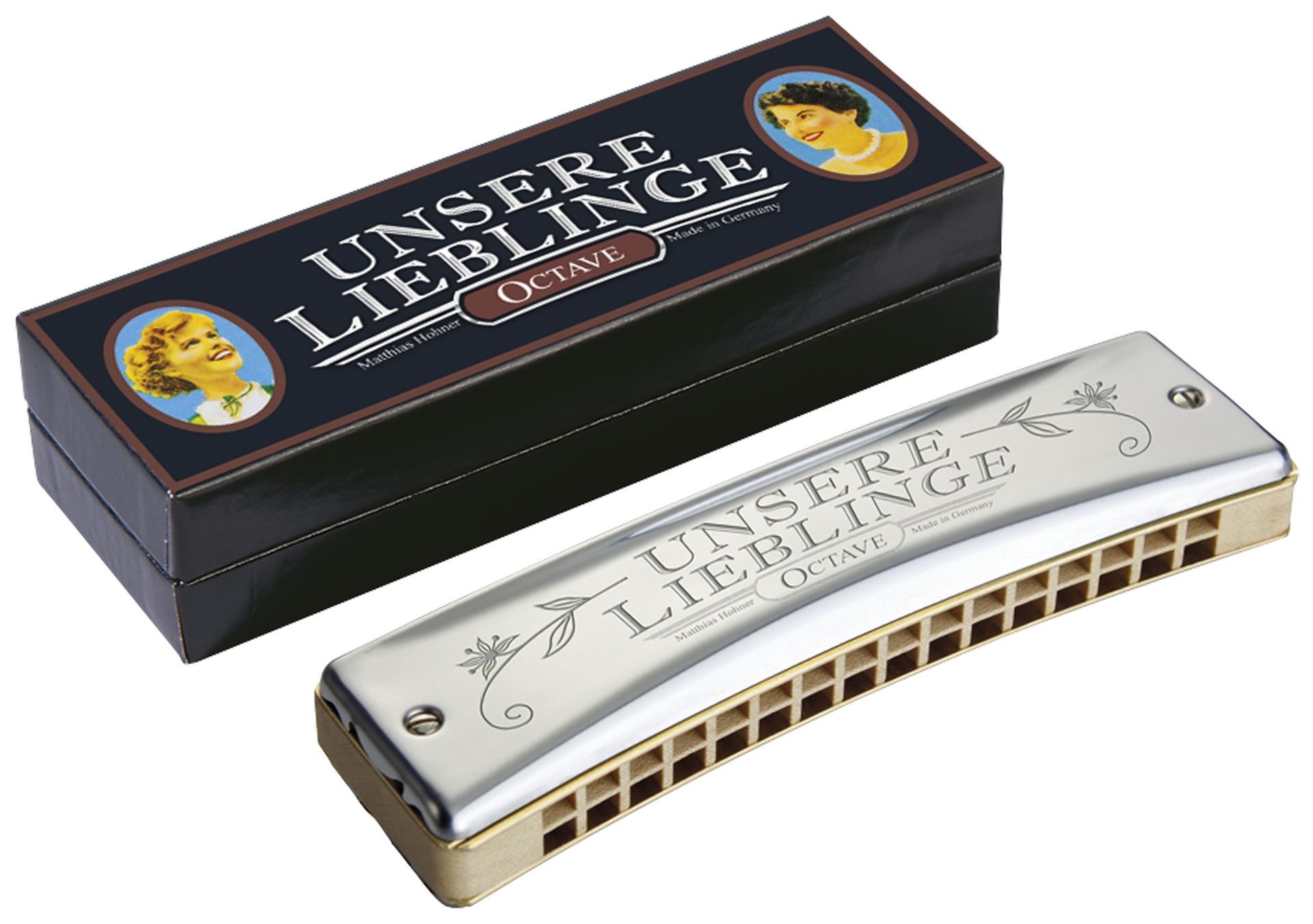 Hohner Unsere Lieblinge G /32  Mundharmonika HOM619508_00033102_