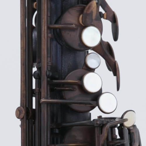 Chateau Tenorsaxophon CTS50 CBV Powerbell Schallstück, Vintage unlackiert