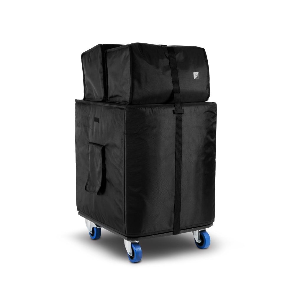 LD Systems Dave 18 G4X Bag SET mit Schutzhüllen und Rollbrett