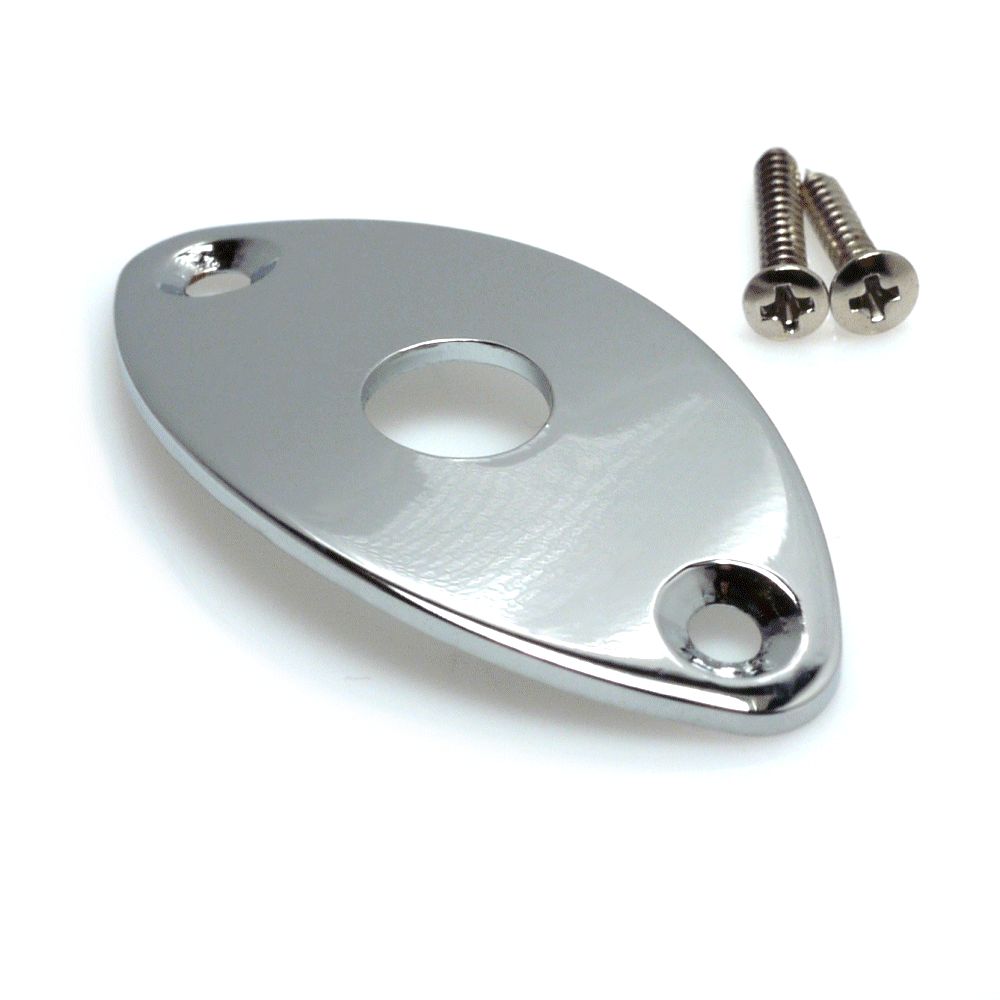 0004520800034 - Buchsenplatte Buchsenblech Jack Plate ST-Style oval