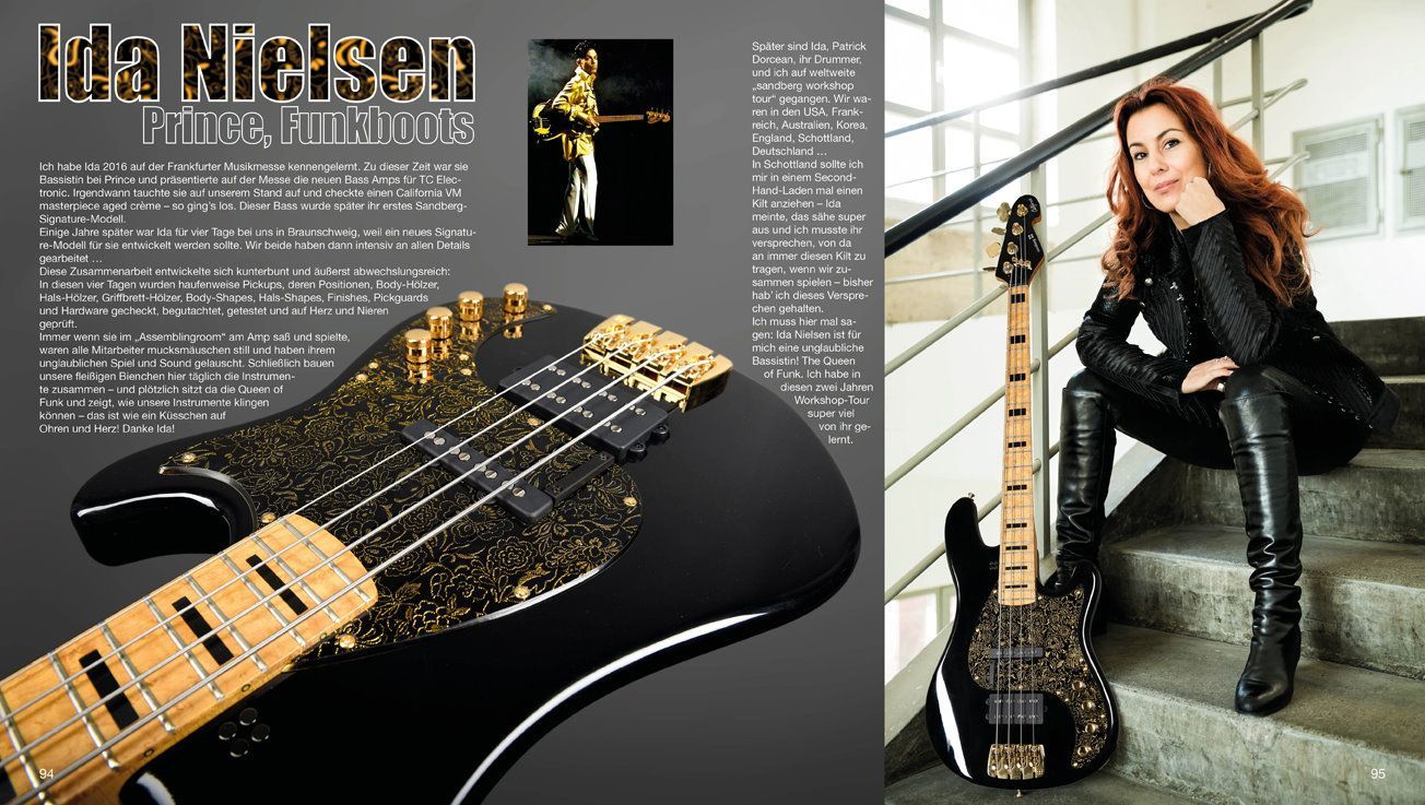 Das Sandberg Buch - THE FACE OF BASS     Jubiläumsausgabe 40 Jahre