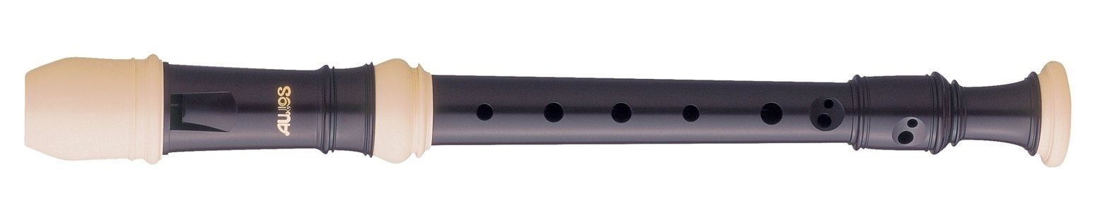 Aulos 507-B SYMPHONY Japan made Sopranino- Blockflöte barock Griff