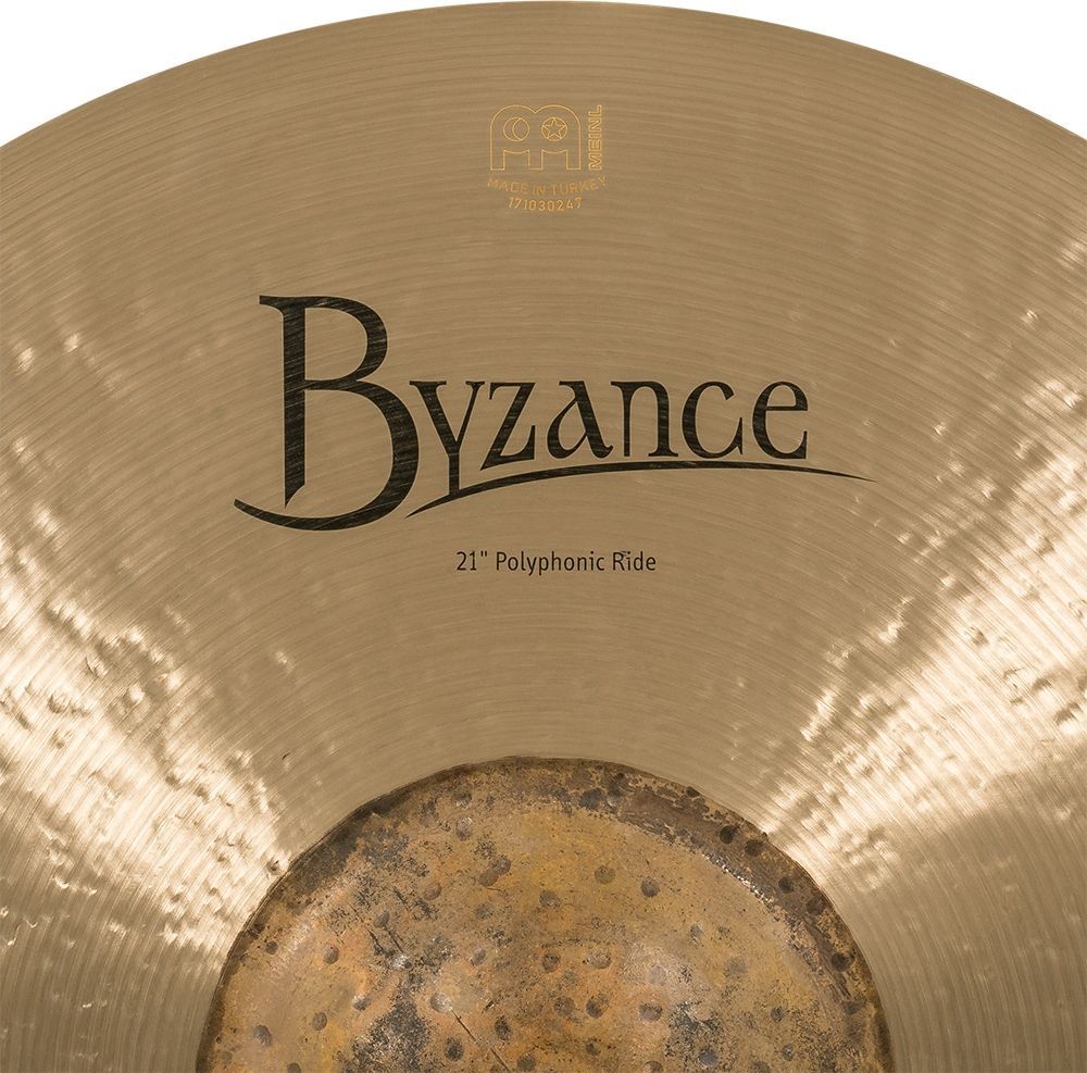 Meinl Byzance 21" Traditional Polyphonic Ride B21POR