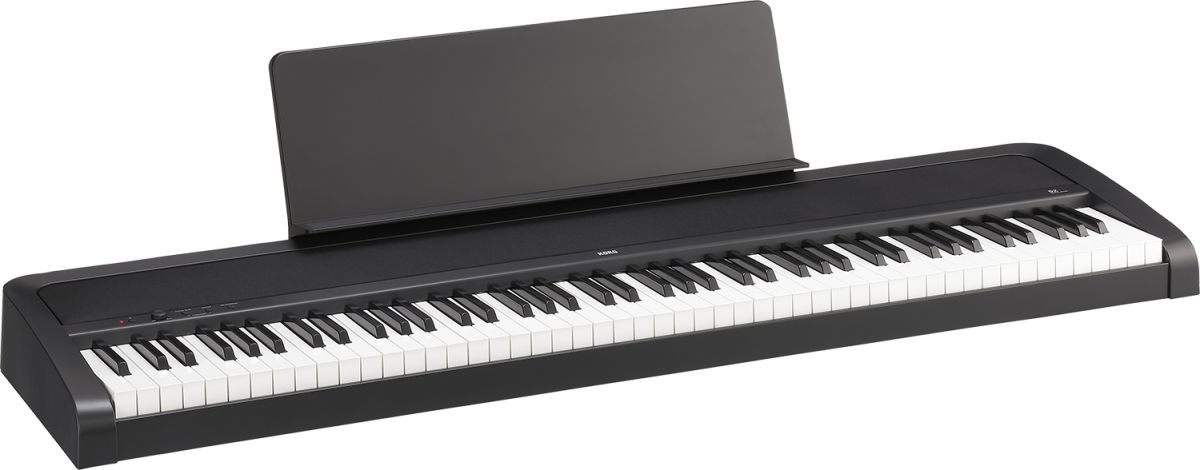 Korg B2-BK schwarz Stagepiano Digitalpiano KRB2BK mit Hammeremechanik 8 Sounds