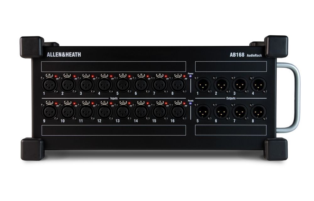 Allen & Heath AB168 Audiorack16 Kanal digitale Stagebox für GLD / QU Digitalmixe