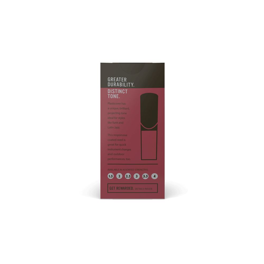 D´Addario Woodwinds 1,5 Plasticover Blatt Sopran-Saxophon 