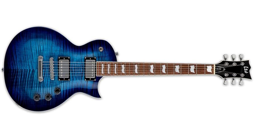 LTD EC-256FM E-Gitarre – Mahagoni Korpus, ESP Tonabnehmer, 22 Bünde – Schwarz