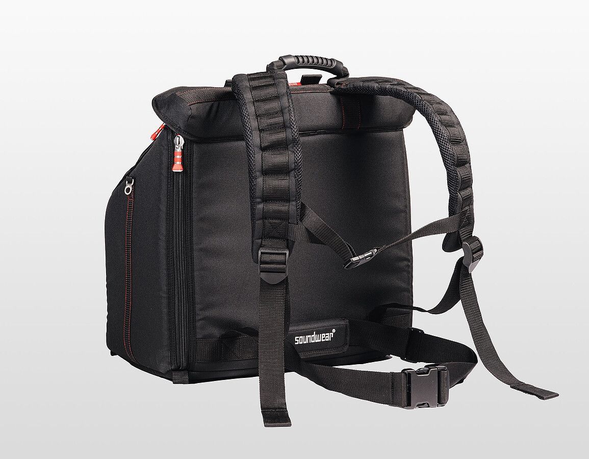 Soundwear Performer 2185  Akkordeon-Rucksack 185 Bass Gigbag , schwarz