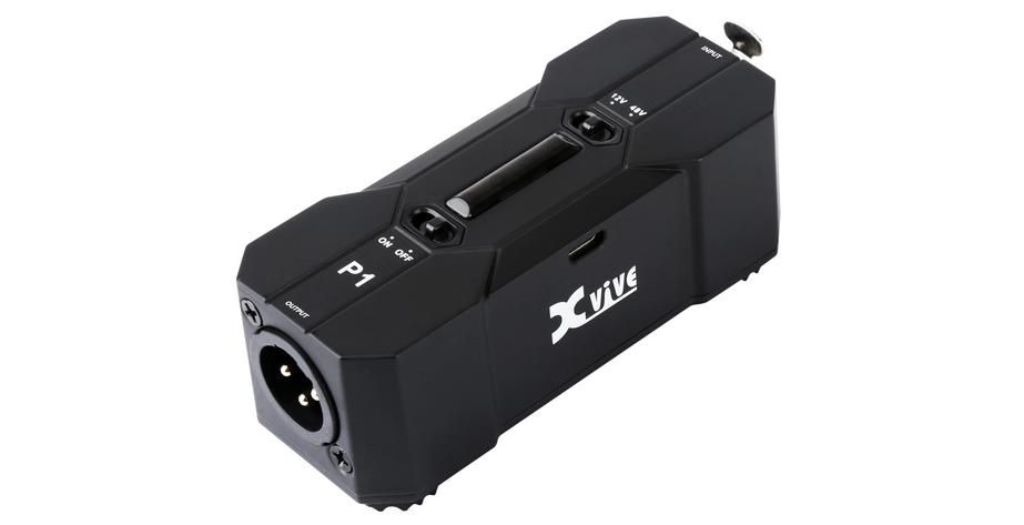 XVive P1 Phantomspeiseadapter für Kondensatormikrofone mit Akku