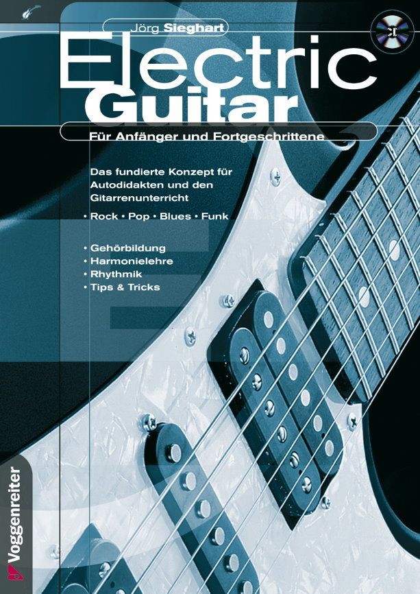 Schule Electric Guitar Jörg Sieghart incl. CD Voggenreiter Verlag 0324-8_00006179_
