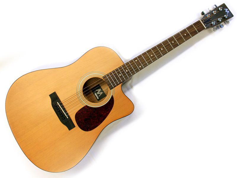 MarkGuitar M-15 DCE Dreadnought Westerngitarre, mass. Zeder satiniert, PickUp/EQ_00014301_