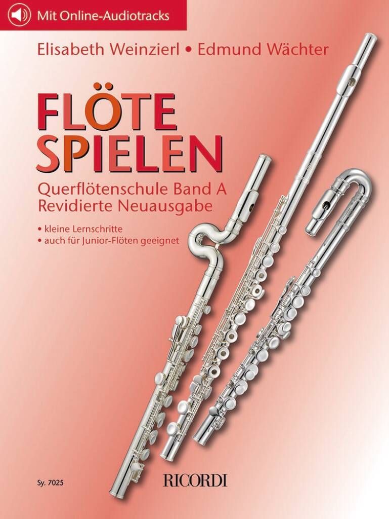 Noten Flöte spielen Querflötenschule A (+Online Audio) SY7025 Weinzierl_00053762_