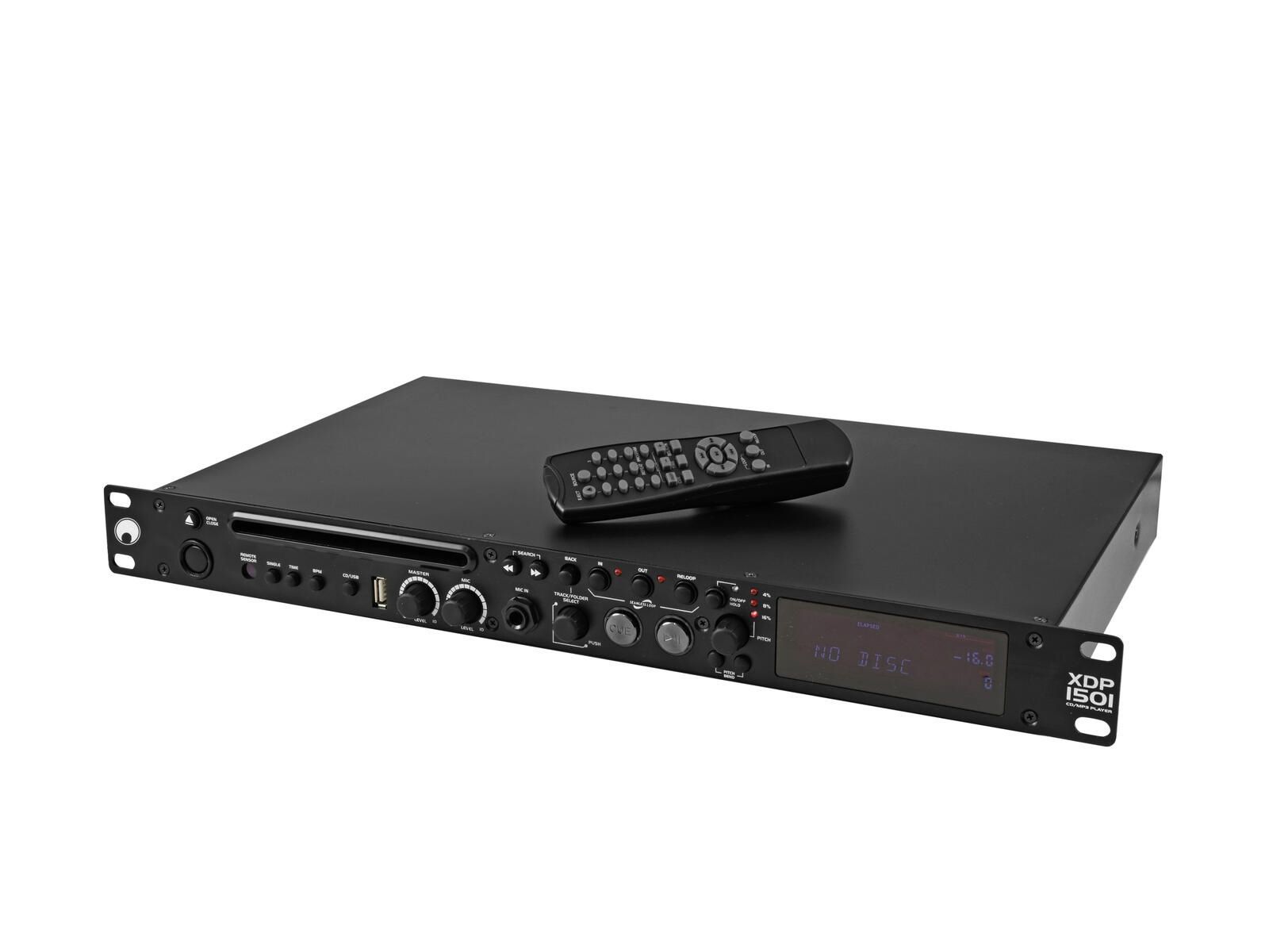 4026397655971 - OMNITRONIC XDP-1501 CD- MP3-Player