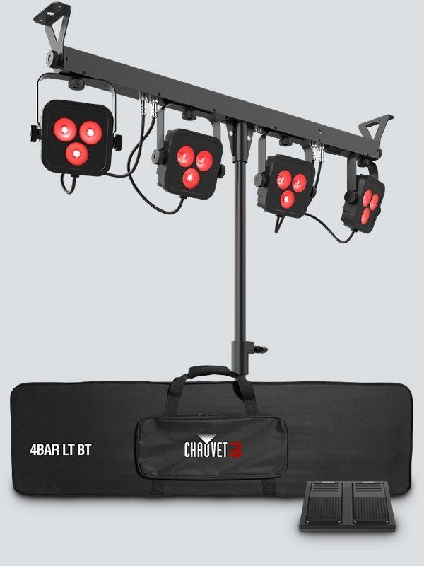 Chauvet DJ 4BAR LT BT SET, Lichtanlage  mit kabelloser Bluetooth-Technologie