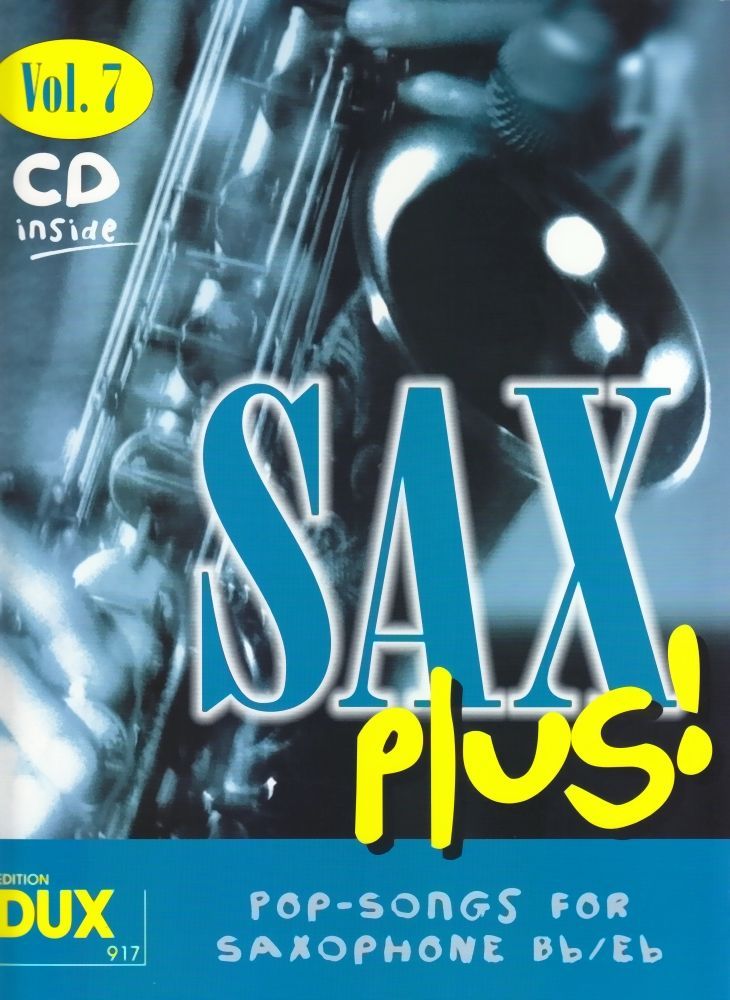 Noten Sax plus! Vol. 7 für Tenorsax Altsax DUX 917 4031658009110  - Onlineshop Musikhaus Markstein