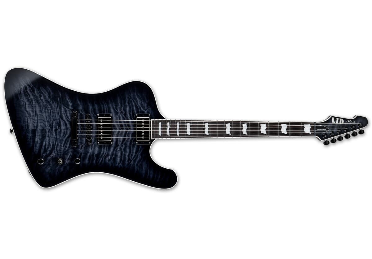 ESP Ltd Phoenix 1000 QMSTBLKSB See Thru Black Sunburst Ladenteil !!!