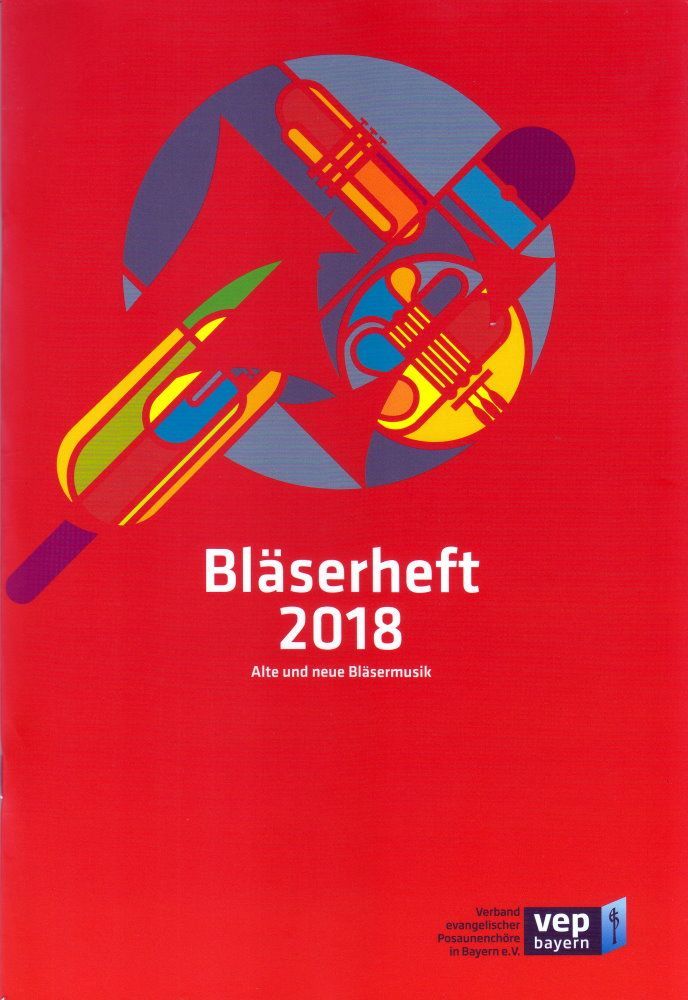 Noten Bläserheft 2018 Blechpunkt für Posaunenchor  C-Stimmen VEP Verband_00054882_
