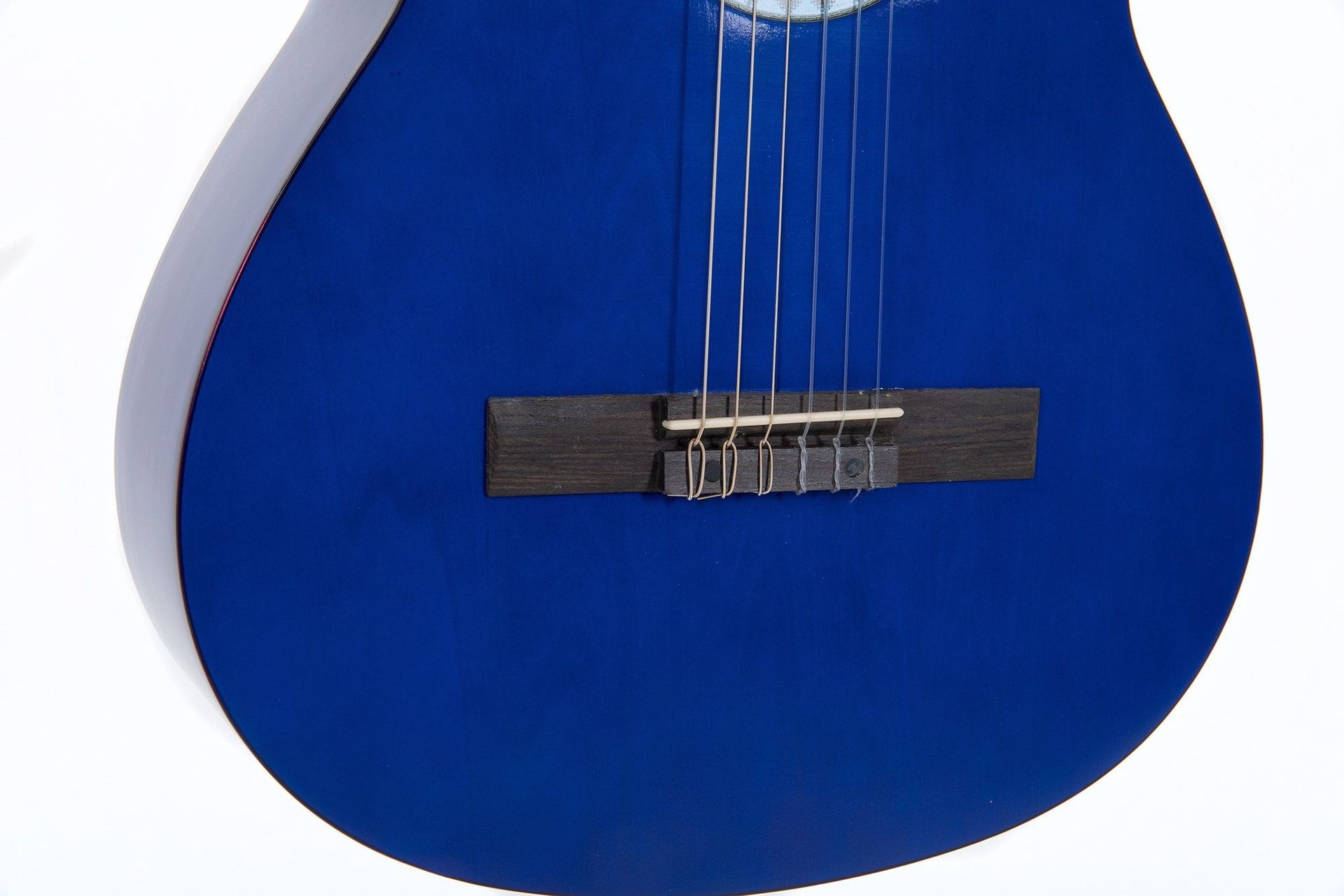 GEWA PURE Klassikgitarre Basic 4/4 transparent blau