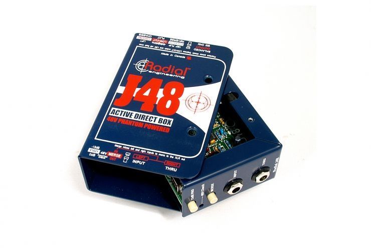 Radial Engineering J-48  aktive DI-Box mit Merge Funktion