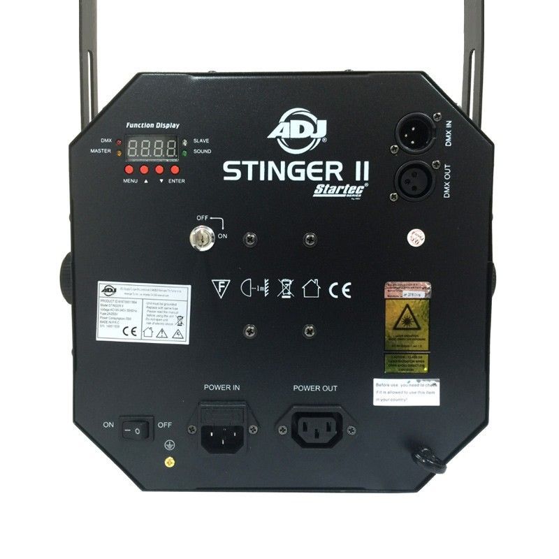 American DJ ADJ Stinger ll LED-Lichteffekt  Moonflower, UV und Laser Effekt_00034508_