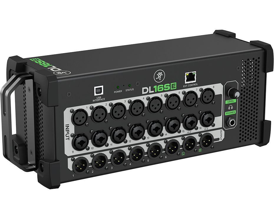 0810128261142 - DL16SE 16-Kanal Live-Digitalmixer mit App Steuerung