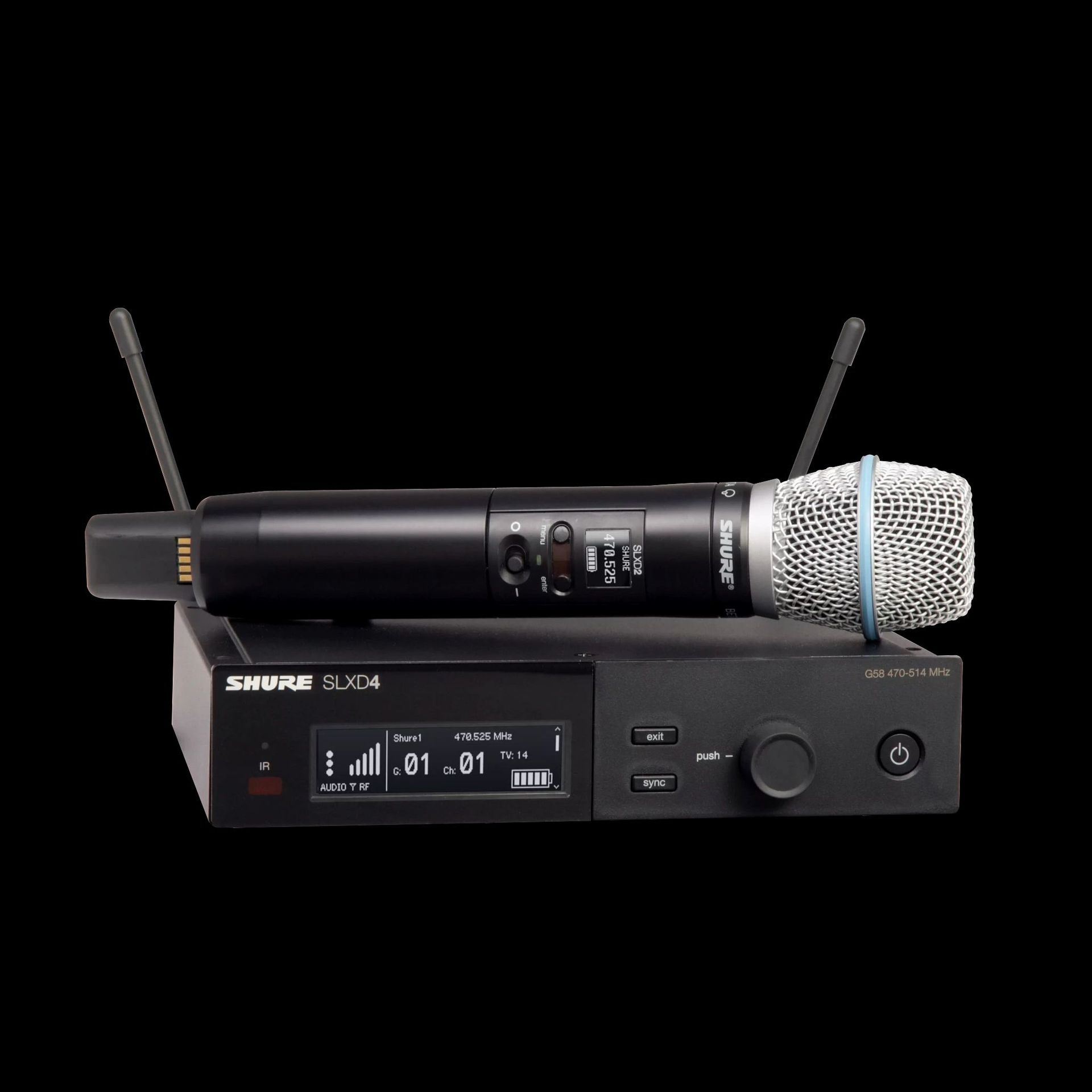 0042406557702 - SLXD24E B87A-S50 Digitales Vocal Wireless System UHF 0042406557702 - SLXD24E B87A-S50 Digitales Vocal Wireless System UHF