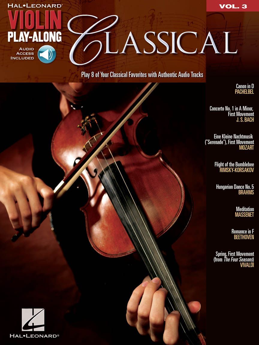 Noten Classical Violin Play-Along Volume 3  Klassik - HL 842154