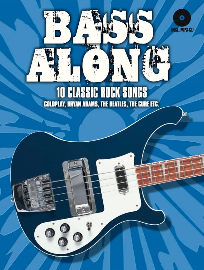 Noten Bass along 1 Buch & CD 10 classics rock songs BoE Bosworth 7518  playalong
