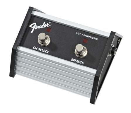 Fender 2-Button Footswitch für Superchamp X2 und FM65DSP2 mit LED's