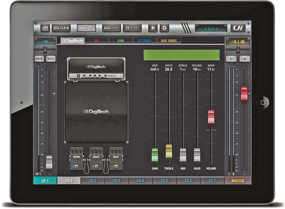 Soundcraft Ui16  19"Digitalmixer mit Tablet/Smartphone/PC-Steuerung und WiFi 4HE