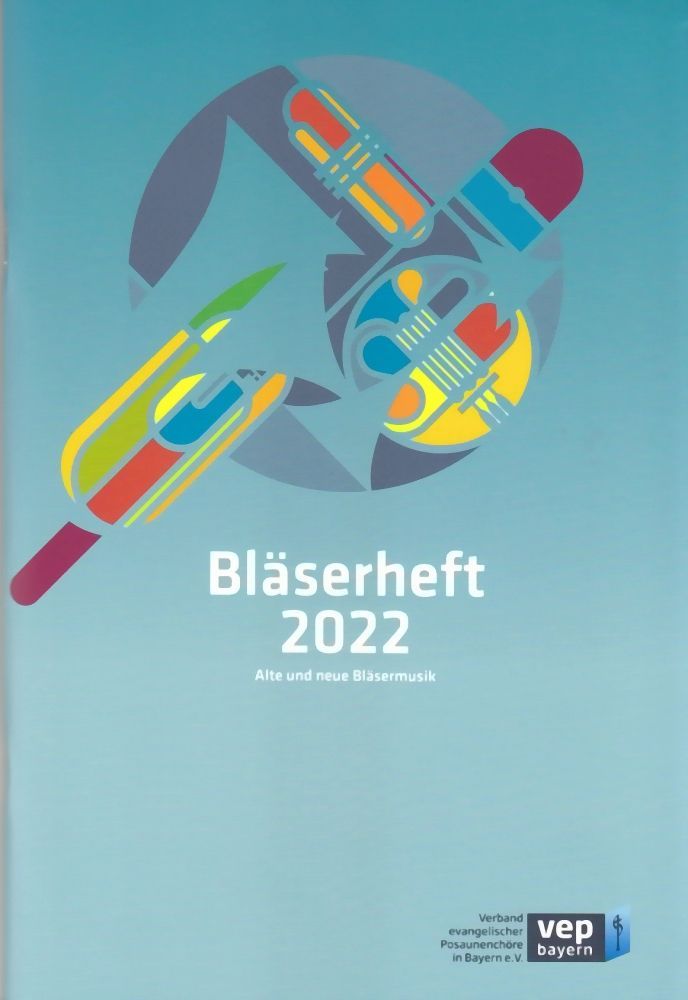 Noten Bläserheft 2022 Blechpunkt für Posaunenchor  C- Stimmen  VEP Verband