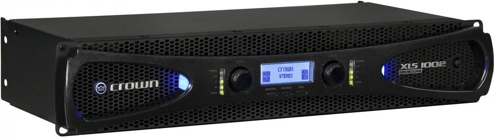 Crown XLS 1002 Endstufe Digitaler PA-Verstärker mit 2x 350 Watt an 4 Ohm