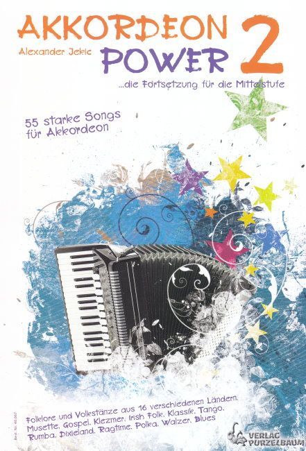 Noten AKKORDEON POWER 2 Alexander Jekle Verlag Purzelbaum 40067_00031367_