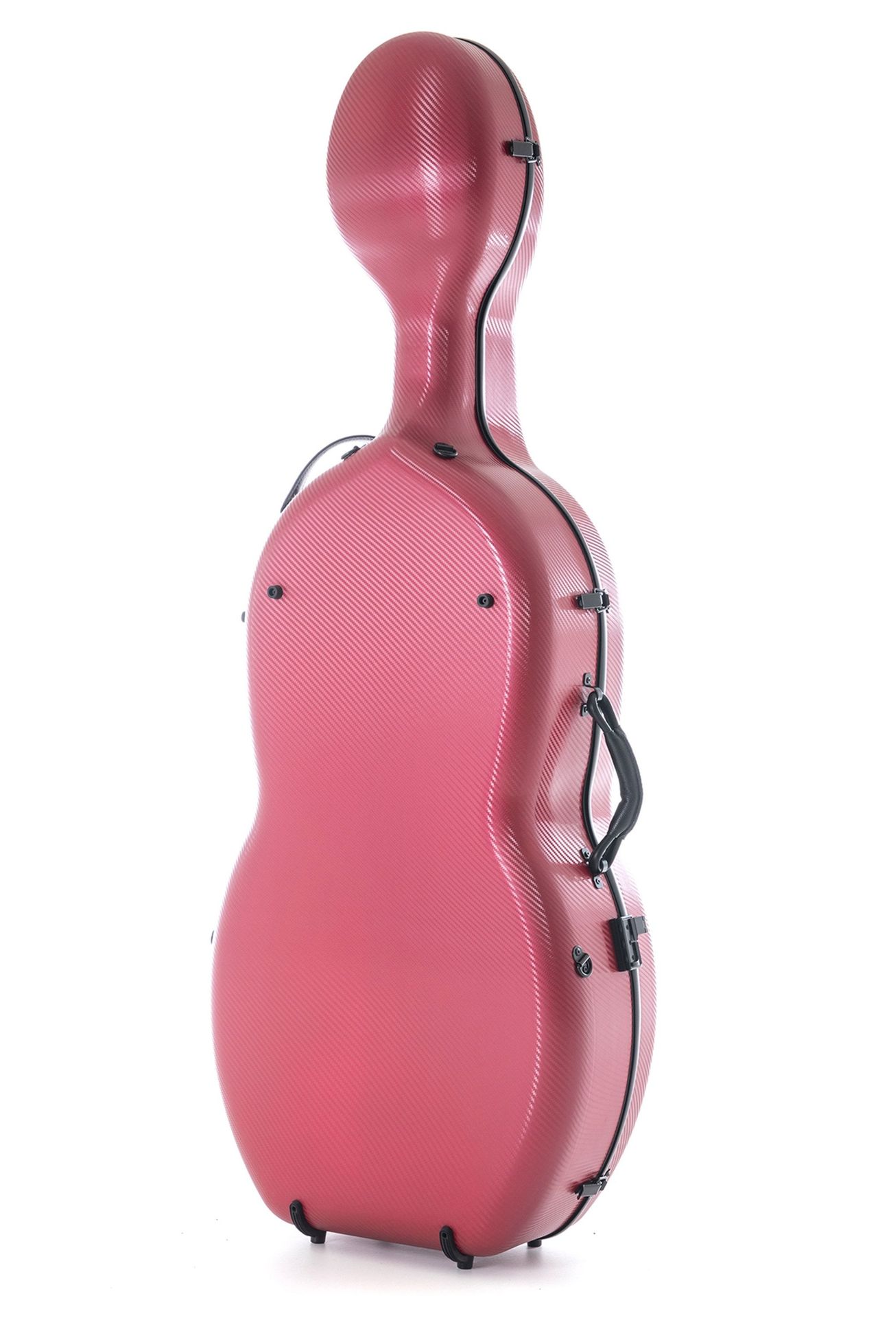 Cello-Etui rot 4/4 Polycarbonat 4,6 kg  - abnehmbare Rucksackriemen Cello Case _00053163_