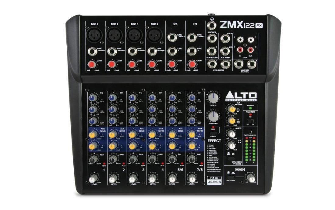 Alto ZMX122FX  ZEPHYR Mixer  Restbestand!!