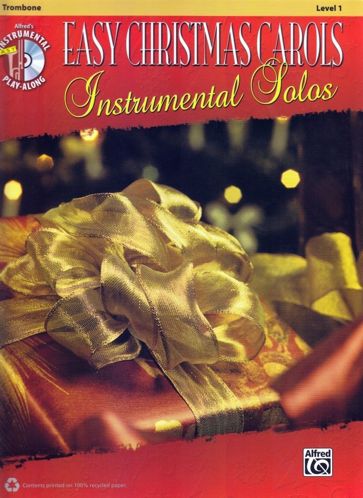 Noten Easy Christmas Carols incl. CD Posaune Alfred 38766 Weihnachtslieder