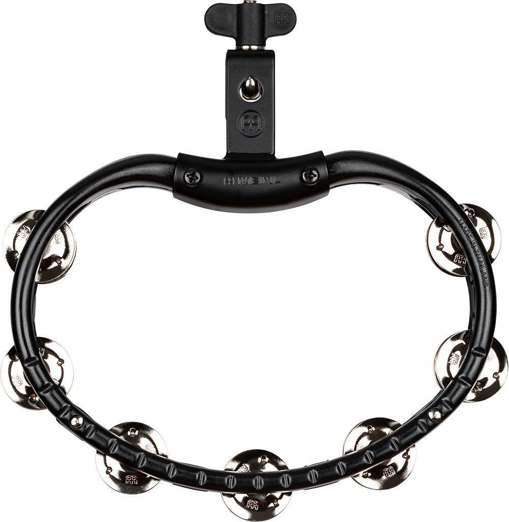 Meinl TMT2-BK Drum Tambourin  Stahlschellen