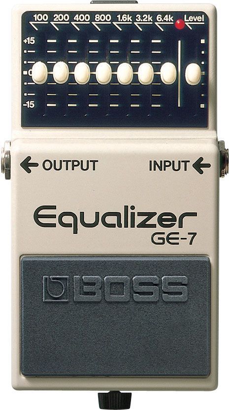 Boss GE-7 Equalizer, Effektgerät für E-Gitarre