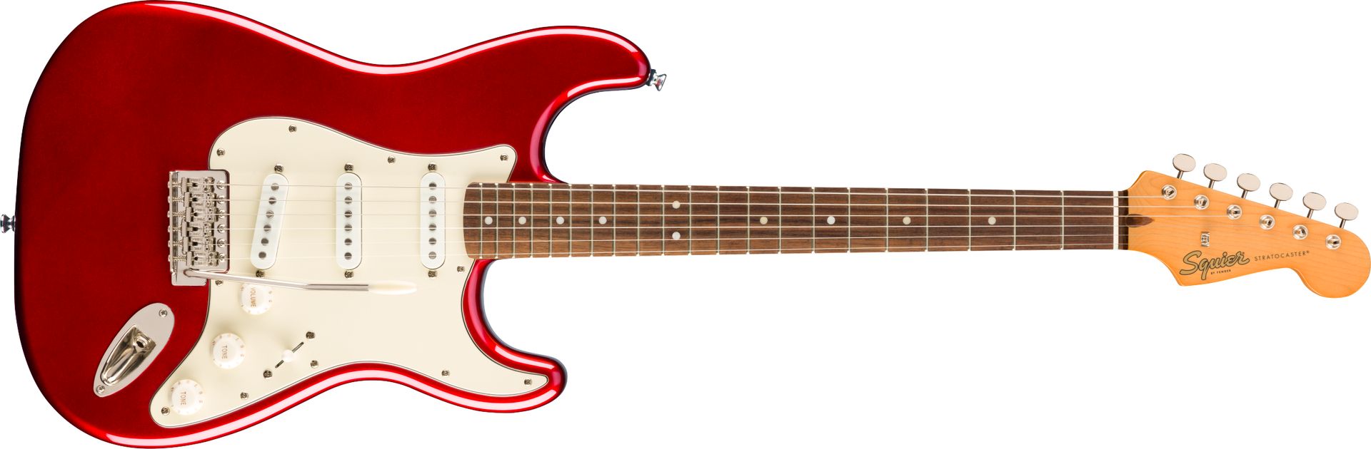 0885978064267 - Squier - Classic Vibe 60s Stratocaster IL Candy Apple Red