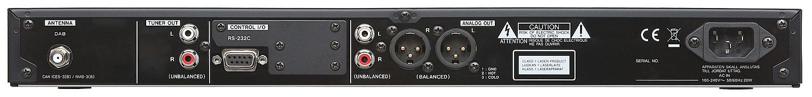 Tascam CD-400U DAB CD/USB/SD Medien-Player mit Radio- und Bluetooth-Empfänger_00041816_