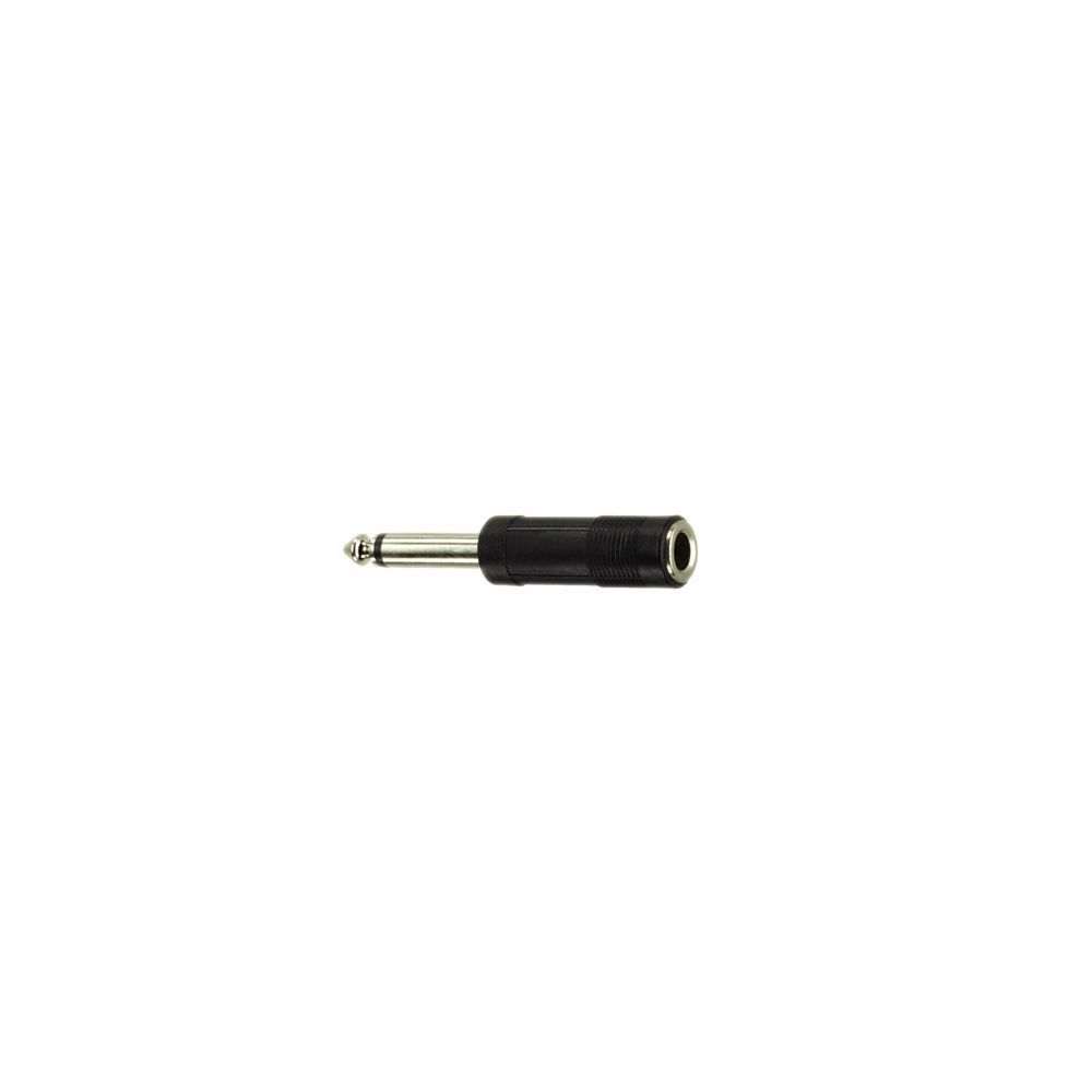 Festadapter 6,3mm Monoklinkenstecker 6,3mm Stereoklinkenbuchse