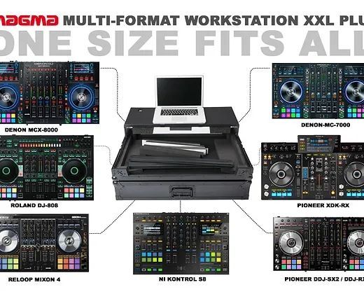 Magma Multi-Format Workstation XXL Plus 19"  Case mit Laptopschlitten