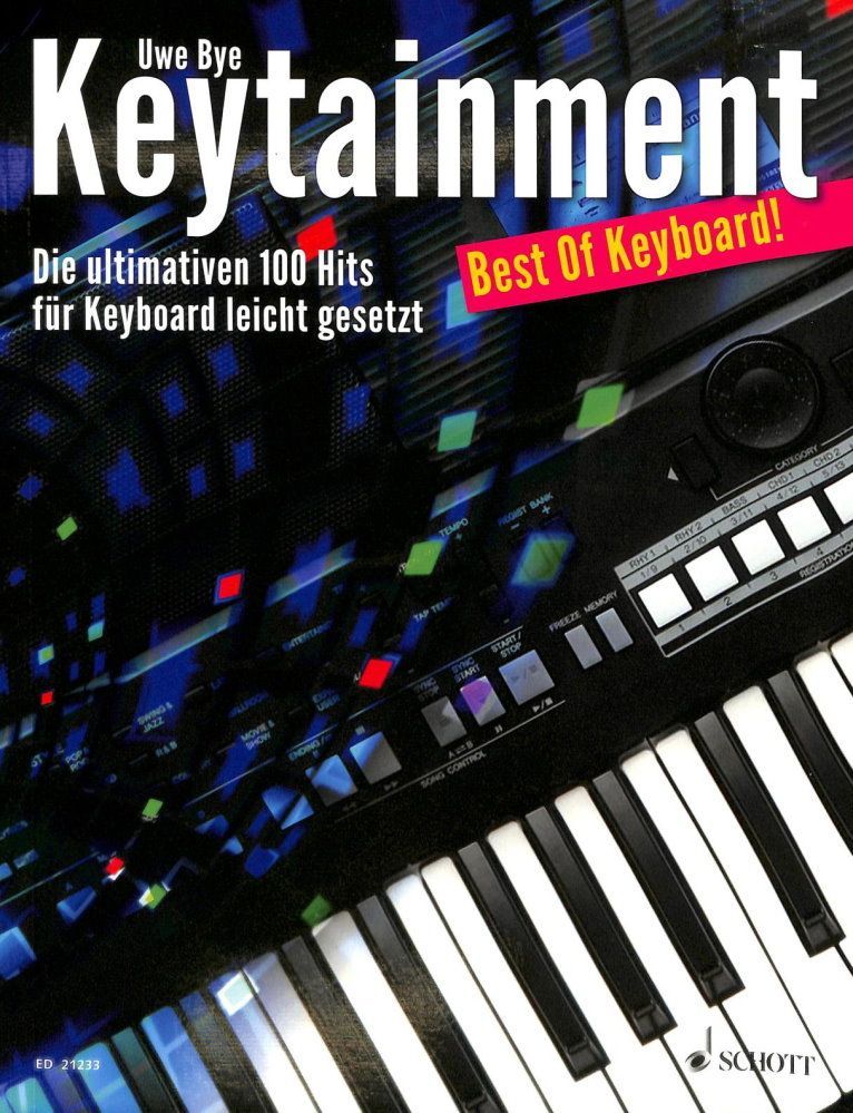 Noten Keytainment Schott ED 21233 Keyboard   Best Of Keyboard !